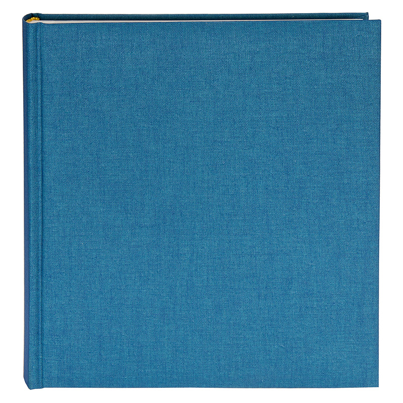 Lino 30 x 31 cm Goldbuch Album Fotografico 27605 60 Pagine Bianche con Pergamena di Taglio Foglie Beige Summer Time Trend 2 